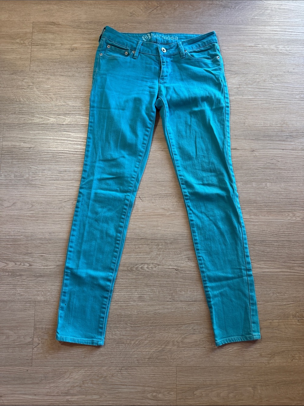 Aeropostale Teal Skinny Jeans for Women